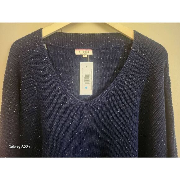 S47 Andree dolman sleeve boxy oversized sweater, runs big, NWT - Picture 11 of 11